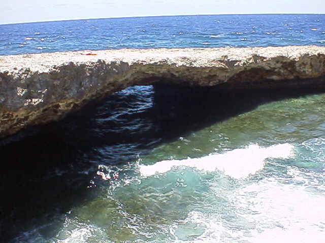 Natural Bridge Curacao